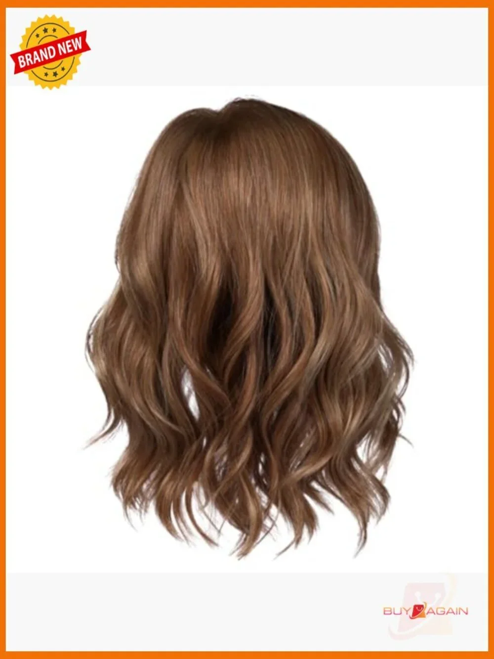 Lightweight Hand-Tied Base Layered Shoulder Wig Heat-Friendly Synthetic